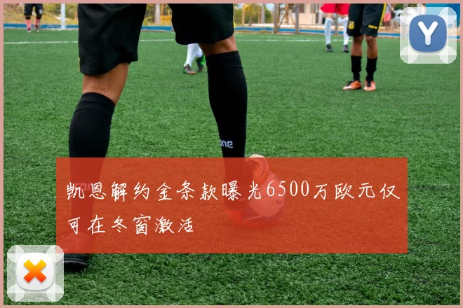 凯恩解约金条款曝光6500万欧元仅可在冬窗激活