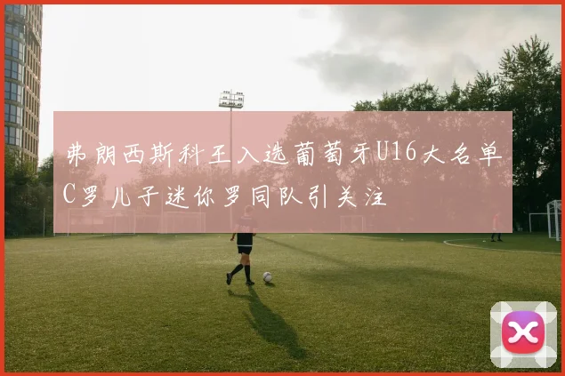 弗朗西斯科王入选葡萄牙U16大名单C罗儿子迷你罗同队引关注